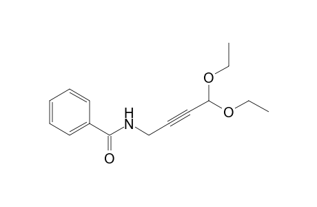 N-(4,4-Diethoxybut-2-ynyl)benzamide