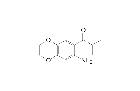 1-(6-amino-2,3-dihydro-1,4-benzodioxin-7-yl)-2-methyl-1-propanone