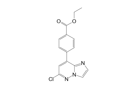 ethyl 4-(6-chloroimidazo[1,2-b]pyridazin-8-yl)benzoate