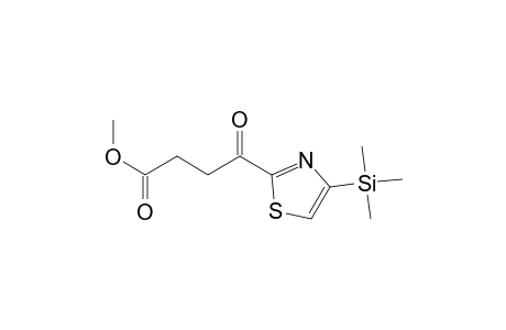 2-Thiazolebutanoic acid, .gamma.-oxo-4-(trimethylsilyl)-, methyl ester