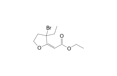 (E)-Ethyl [3-bromo-3-ethyldihydrofuran-2(3H)-ylidene]acetate
