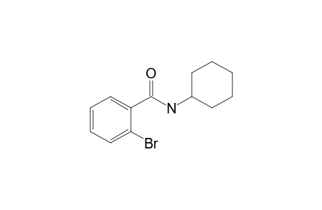 2-Bromanyl-N-cyclohexyl-benzamide