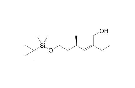 (3Z,5R)-(-)-7-tert-Butyldimethylsiloxy-3-hydroxymethyl-5-methylhept-3-ene