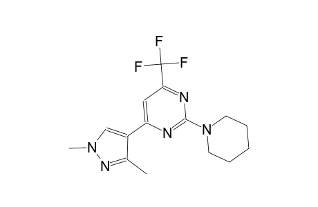 pyrimidine, 4-(1,3-dimethyl-1H-pyrazol-4-yl)-2-(1-piperidinyl)-6-(trifluoromethyl)-