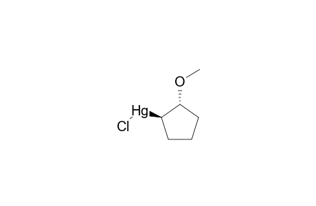 trans-(2-Methoxycyclopentyl)-quecksilberchlorid