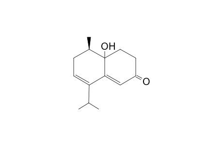 (5R)-4a-hydroxy-5-methyl-8-propan-2-yl-3,4,5,6-tetrahydronaphthalen-2-one