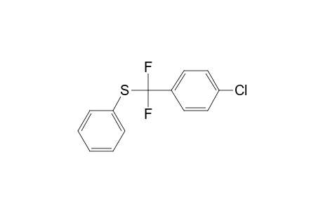 1-chloro-4-(difluoro-phenylsulfanylmethyl)benzene