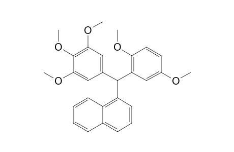 1-[(2,5-DIMETHOXYPHENYL)-(3,4,5-TRIMETHOXYPHENYL)-METHYL]-NAPHTHALENE