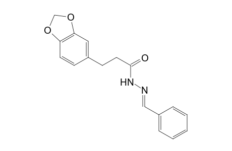 Benzylidene 3-(3',4'-methylenedioxyphenyl)propionylhydrazine