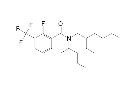 Benzamide, 2-fluoro-3-trifluoromethyl-N-(2-pentyl)-N-(2-ethylhexyl)-