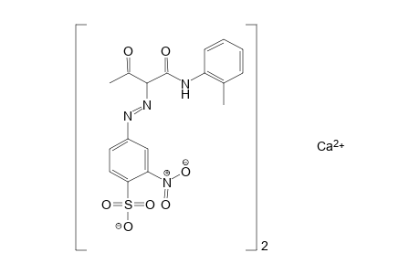 4-Amino-3-nitrobenzenesulfonic acid -> acetoacetic arylide-2-methylanilide, ca-salt