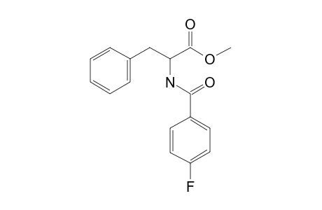 L-Phenylalanine, N-(4-fluorobenzoyl)-, methyl ester