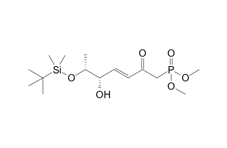 Dimethyl[(E)-(5S,6R)-5-Hydroxy-2-oxo-6-(tert-butyldimethyl-silyloxy)hept-3-enyl]phosphonate