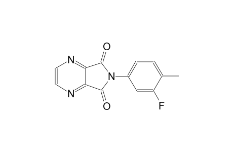 5H-pyrrolo[3,4-b]pyrazine-5,7(6H)-dione, 6-(3-fluoro-4-methylphenyl)-