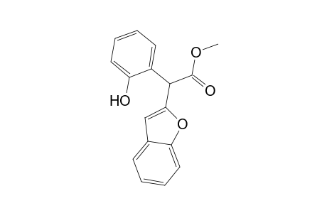 2-Benzofuranacetic acid, .alpha.-(2-hydroxyphenyl)-, methyl ester