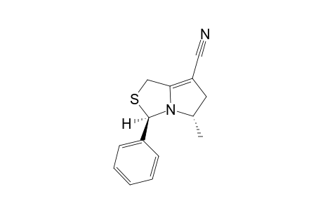 (3R,5S/R)-7-Cyano-5-methyl-3-phenyl-3,4,5,6-tetrahydro-1H-pyrrolo[1,2-c]thiazole
