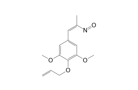 1-(4-Allyloxy-3,5-dimethoxyphenyl)-2-nitrosopropene