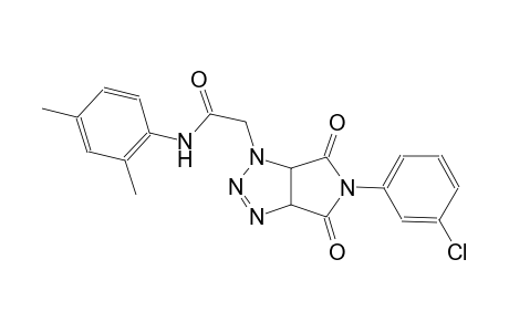 pyrrolo[3,4-d][1,2,3]triazole-1-acetamide, 5-(3-chlorophenyl)-N-(2,4-dimethylphenyl)-1,3a,4,5,6,6a-hexahydro-4,6-dioxo-