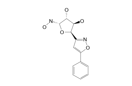 3-[4'-(1'-DEOXY-1'-N-HYDROXYLAMINE-ALPHA-D-XYLOFURANOSYL)]-5-PHENYLISOXAZOLE