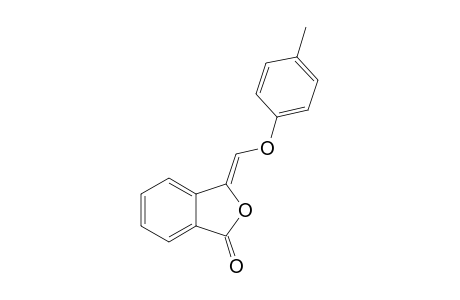 3-(PARA-TOLYLOXYMETHYLENE)-(Z)-1(3H)-ISOBENZOFURANONE