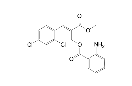 Methyl 2-{[2'-(aminophenyl)carbonyl]oxymethyl}-3-(2",4"-dichlorophenyl)prop-2-enoate