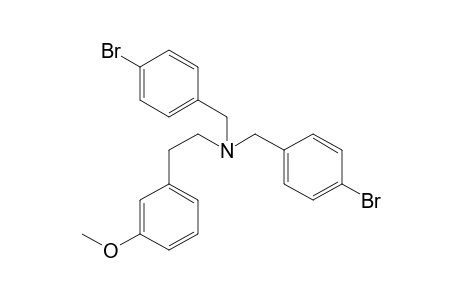3-Methoxyphenethylamine N,N-bis(4-bromobenzyl)