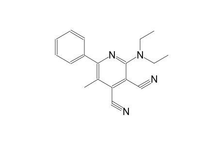 3,4-pyridinedicarbonitrile, 2-(diethylamino)-5-methyl-6-phenyl-