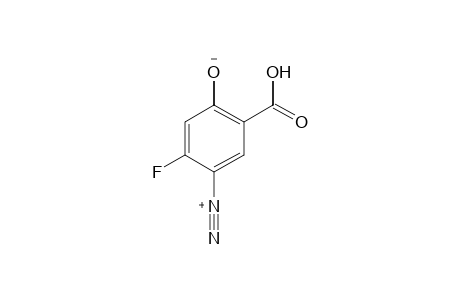 5-CARBOXY-2-FLUORO-4-HYDROXYBENZENEDIAZONIUM HYDROXIDE, INNER SALT