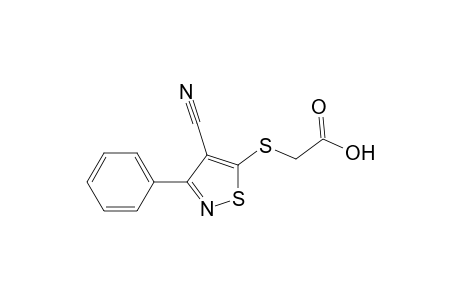 Acetic acid, [(4-cyano-3-phenyl-5-isothiazolyl)thio]-
