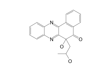 6-HYDROXY-6-(2-HYDROXYPROPYL)-5,6-DIHYDRO-BENZO-[A]-PHENAZIN-5-ONE