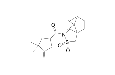4-AZA-5-THIATRICYCLO[5.2.1.0E3,7]DECAN-5,5-DIOXIDE, (7S)-10,10-DIMETHYL-4-(1-METHYLEN-2,2-DIMETHYLCYCLOPENTYLCARBONYL)-