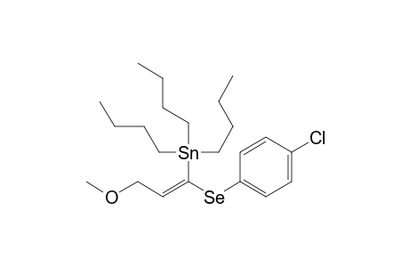 Tributyl-[(E)-1-(4-chlorophenyl)selanyl-3-methoxy-prop-1-enyl]stannane
