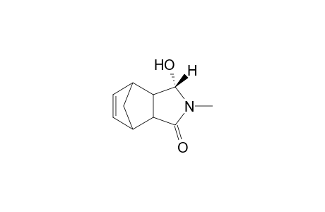 (N-Methyl-5.alpha.-hydroxy-3-oxo-4-aza)tricyclo[5.2.1.0(2,6)]-8-decene