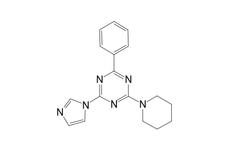 2-(1-imidazolyl)-4-phenyl-6-(1-piperidinyl)-1,3,5-triazine
