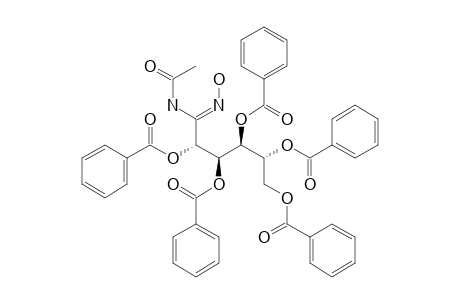 N-ACETYL-2,3,4,5,6-PENTA-O-BENZOYL-D-MANNONO-AMIDOXIME