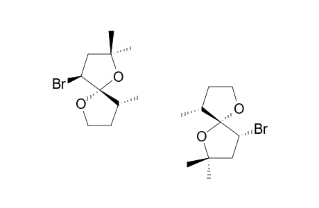 4-BROMO-2,2,9-TRIMETHYL-1,6-DIOXASPIRO-[4,4]-NONANE