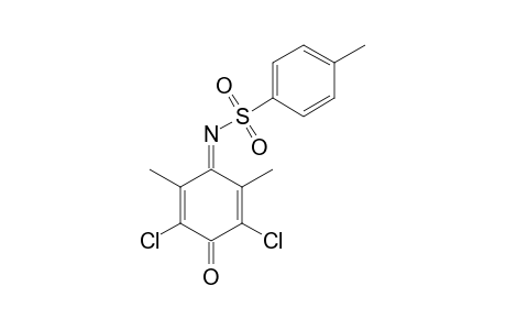 N-TOSYL-2,5-DICHLORO-3,4-DIMETHYL-1,4-BENZOQUINONIMINE