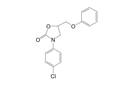 3-(p-Chlorophenyl)-5-phenoxymethyl-2-oxazolidone