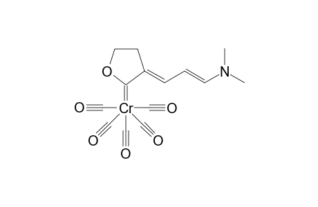 Pentacarbonyl-{(E)-3-[3'-(N,N-dimethylamino)prop-2'-enylidene]-1-oxacyclopentan-2-ylidene)-chromium]