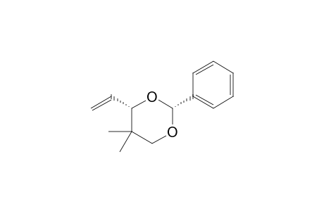(2R,4S)-5,5-Dimethyl-2-phenyl-4-vinyl-1,3-dioxane