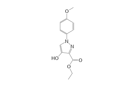1H-pyrazole-3-carboxylic acid, 4-hydroxy-1-(4-methoxyphenyl)-, ethyl ester