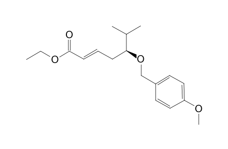 ETHYL-(S,E)-5-(4-METHOXYBENZYLOXY)-6-METHYLHEPT-2-ENOATE
