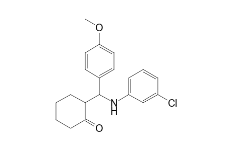 2-{.alpha.-[N-(3'-Chlorophenyl)amino]-(4"-methoxybenzyl)}-cyclohexanone