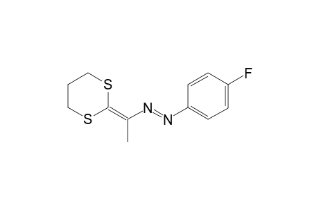 (E)-1-(1-(1,3-Dithian-2-ylidene)ethyl)-2-(4-fluorophenyl)diazene