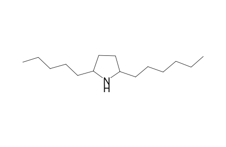 2-Hexyl-5-pentylpyrrolidine