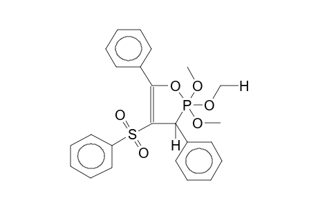 2,2,2-TRIMETHOXY-3,5-DIPHENYL-4-PHENYLSULPHONYL-1,2-OXAPHOSPHOL-4-ENE