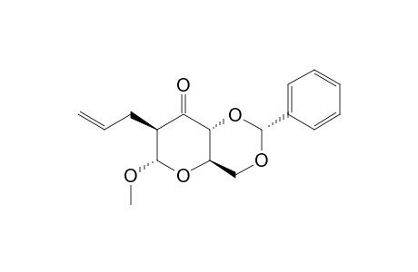 METHYL_4,6-BENZYLIDENE-2-DEOXY-2-C-PROPENYL-ALPHA-D-ARABINO-HEXOPYRANOSID-3-ULOSE