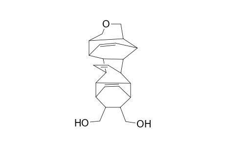 (1.alpha.,2.alpha.,3.alpha.,4.alpha.,8.alpha.,9.alpha.,10.alpha.,11.alpha.,12.alpha.,13.alpha.,14.alpha.,15.alpha.,16.alpha.,17.alpha.)14,15-Bis(hydroxymethyl)-6-oxaheptacyclo[9.6.2.2(3,9).2(13,16).0(2,10).0(4,8).0(12,17)]tricosa-18,20,22-triene