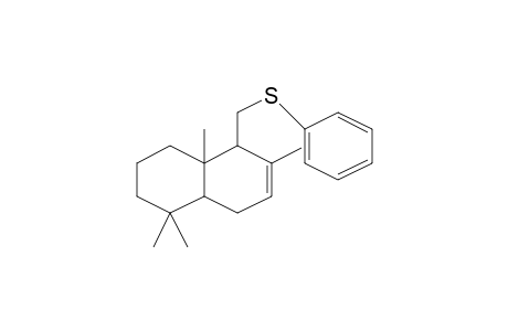 1,1,4a,6-Tetramethyl-5-(phenylthio)methyl-1,2,3,4,4a,5,8,8a-octahydronaphthalene