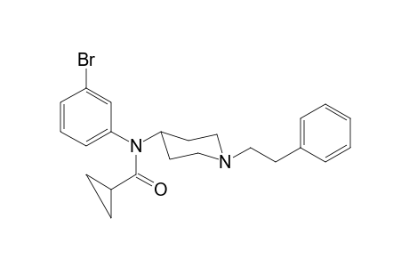 N-3-Bromophenyl-N-[1-(2-phenylethyl)piperidin-4-yl]cyclopropanecarboxamide